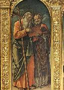 Sts Andrew and Nicholas of Bari, Bartolomeo Vivarini